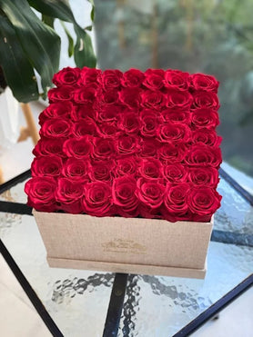 49 red roses