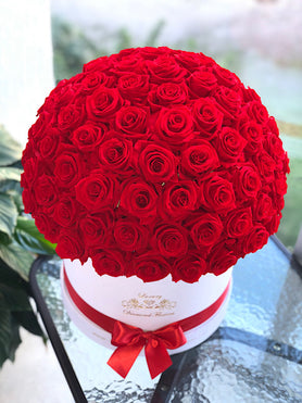 Las Vegas 100 roses - Luxury Diamond Flowers