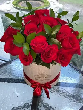 Roses in box
