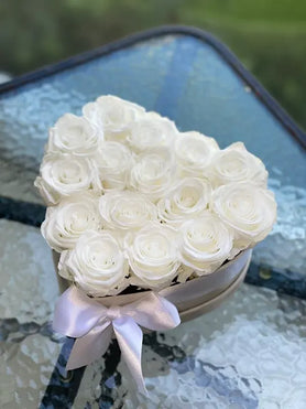 Heart 13 forever roses