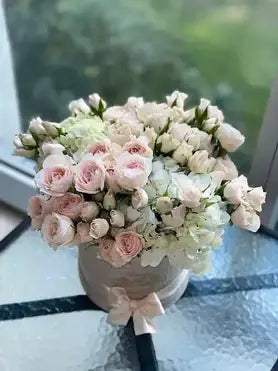 Mix Flower arrangement last a week or so