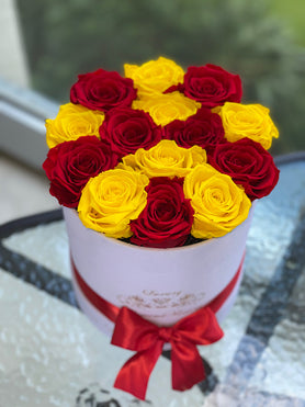 London Mix roses - Luxury Diamond Flowers