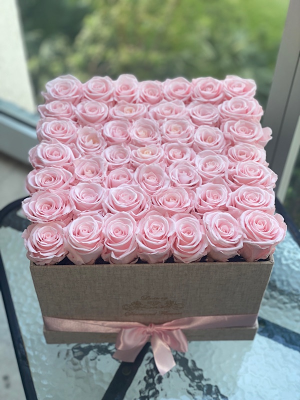 Happy Birthday Personalized Roses - Vegas Flowers Delivery
